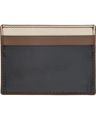 Lanvin 'Tricolor' レザー カードケース - サムネイル2
