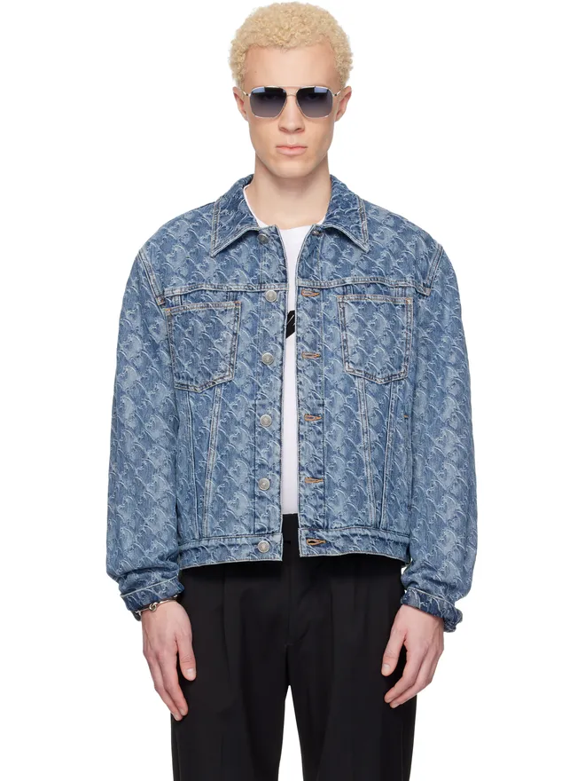 Lanvin Lanvin Lunar Year ジャカード デニムジャケットの商品画像