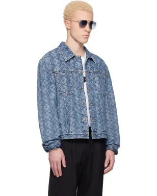 Lanvin Lunar Year ジャカード デニムジャケット - サムネイル2