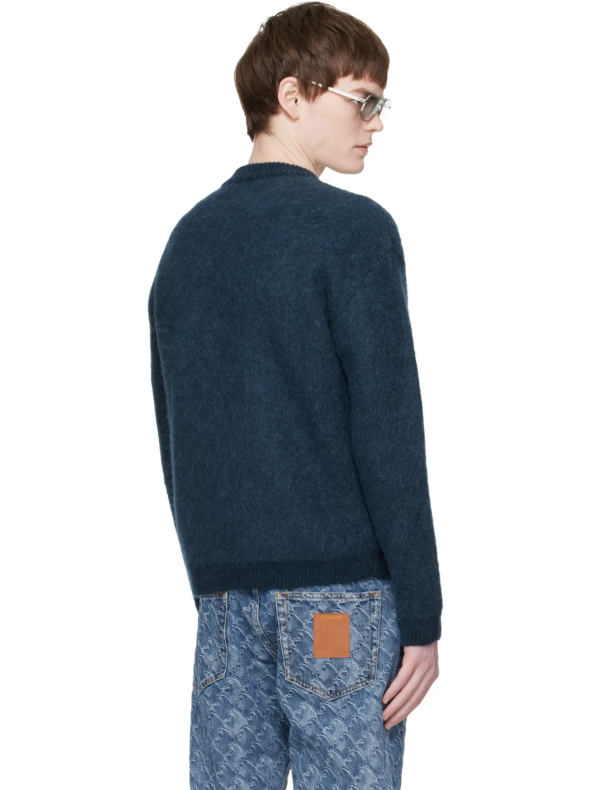 Lanvin Lunar Year ジャカード モヘア セーター - 画像3