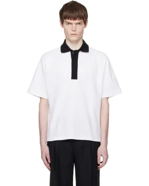 Lanvin コントラスト カラー ポロシャツ - サムネイル1