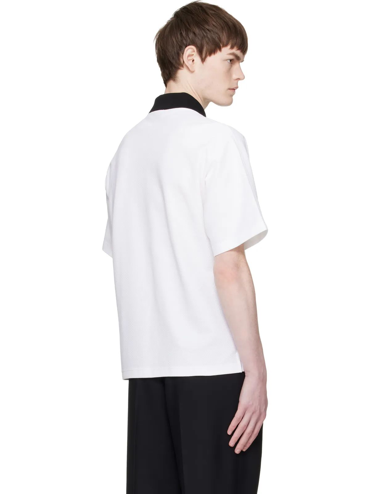 Lanvin コントラスト カラー ポロシャツ - 画像3