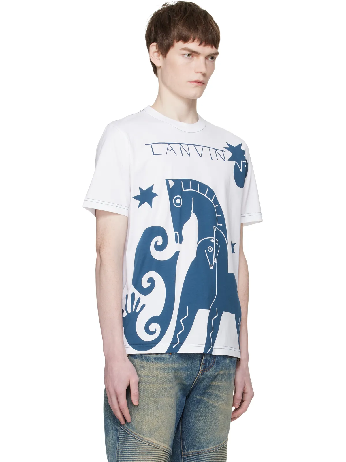 Lanvin Lunar Year プリントTシャツ - 画像2
