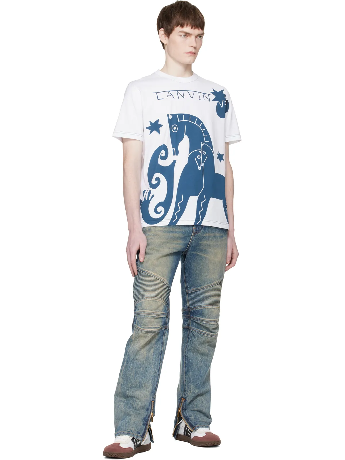 Lanvin Lunar Year プリントTシャツ - 画像4