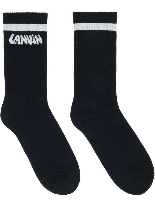Lanvin Lanvin 'Lanvin' コットン ソックスの商品画像
