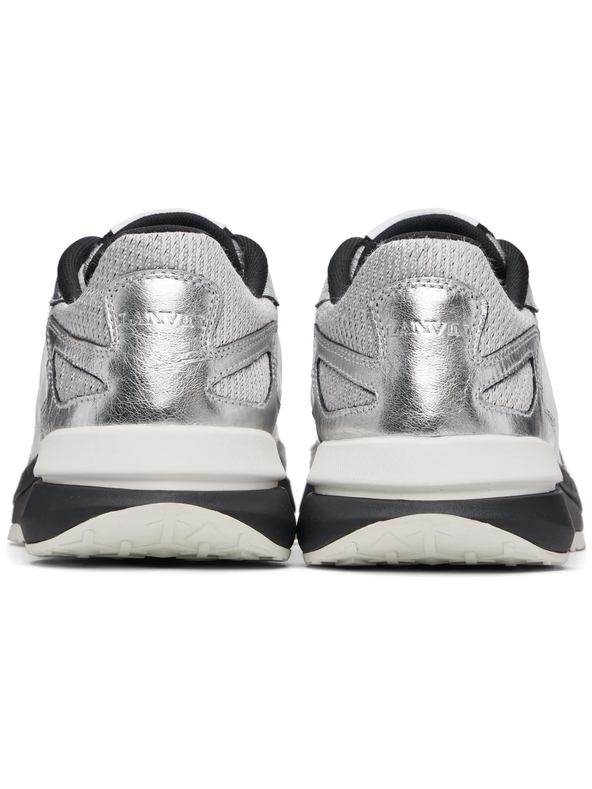 Lanvin JLA Crushed Metal スニーカー - 画像2