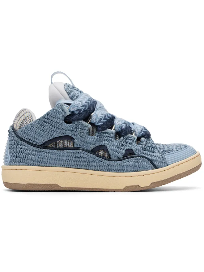 Lanvin Lanvin Faux-Raffia Curb スニーカーの商品画像