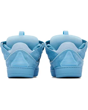 Lanvin Curb モノクロ スエード スニーカー - サムネイル2