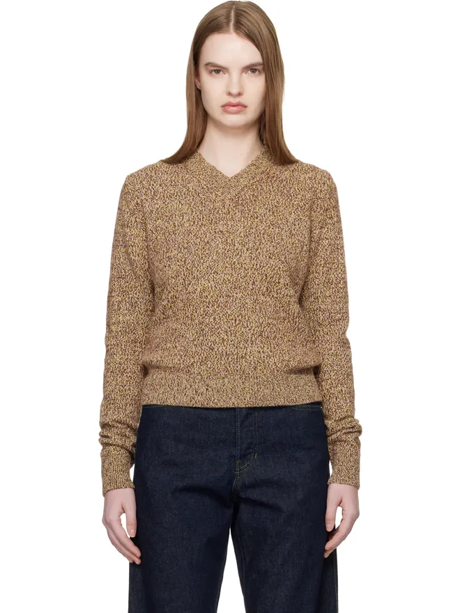 &Daughter &Daughter Sligo Vネックセーターの商品画像