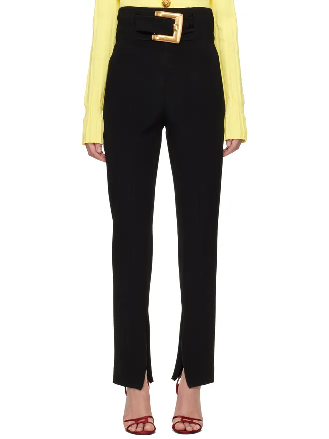 BALMAIN BALMAIN ストレッチ ベルト トラウザーズの商品画像