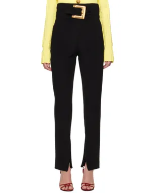 BALMAIN ストレッチ ベルト トラウザーズ - サムネイル1