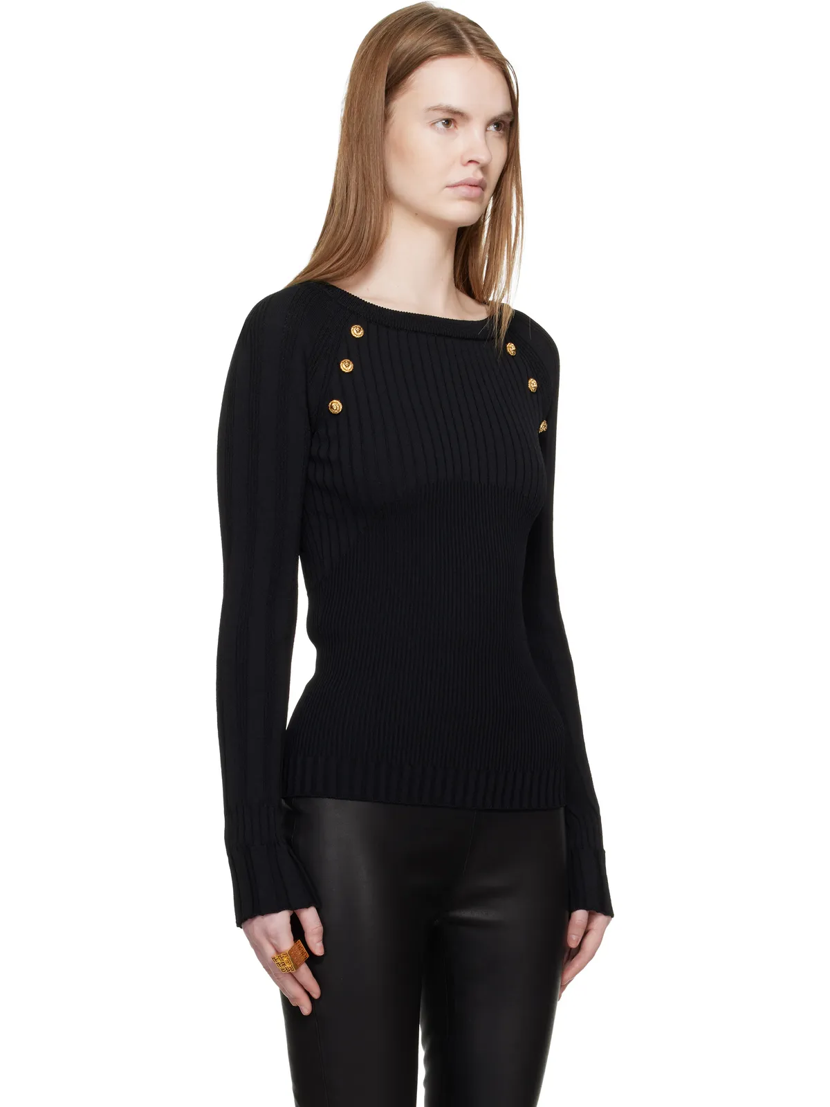 BALMAIN ボタン セーター - 画像2
