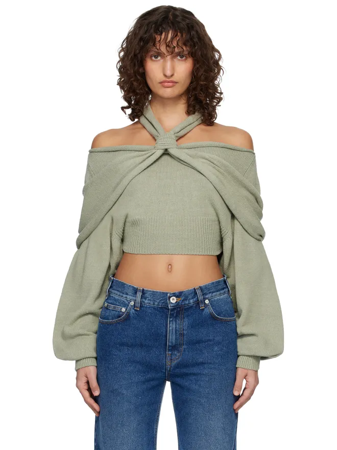 BALMAIN BALMAIN 'Balmain' 長袖 シルク セーターの商品画像