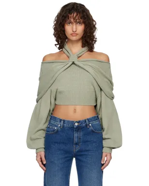 BALMAIN 'Balmain' 長袖 シルク セーター - サムネイル1