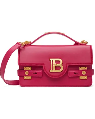 BALMAIN B-Buzz 24 スムースレザー バッグ - サムネイル1