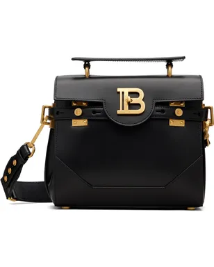 BALMAIN B-Buzz 23 スムースレザー バッグ - サムネイル1