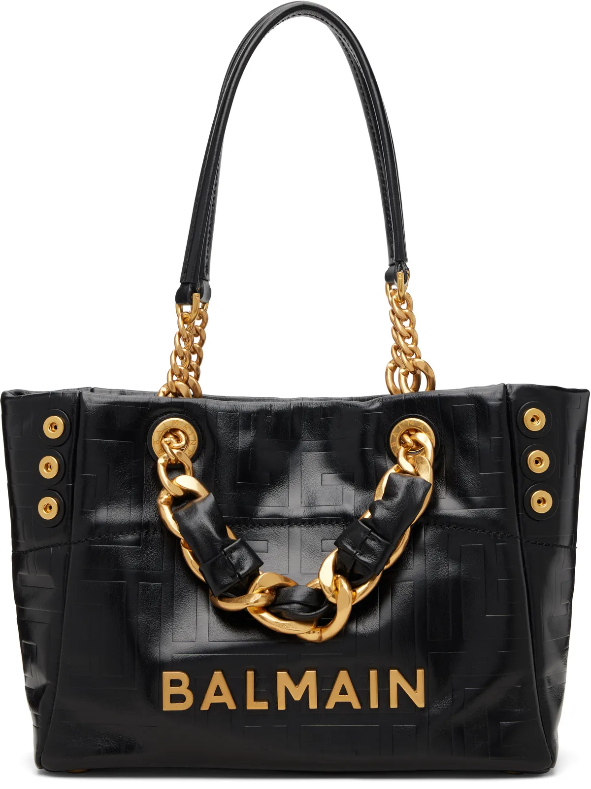 BALMAIN スモール 1945 Soft トートバッグ - 画像1