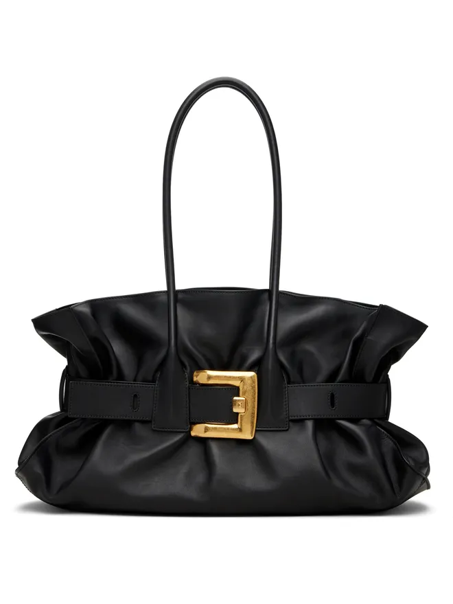 BALMAIN BALMAIN ラージ Anthem カーフスキン トートバッグの商品画像