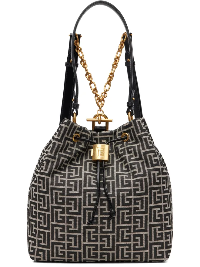 BALMAIN BALMAIN Pulse Monogram ジャカード バックパックの商品画像