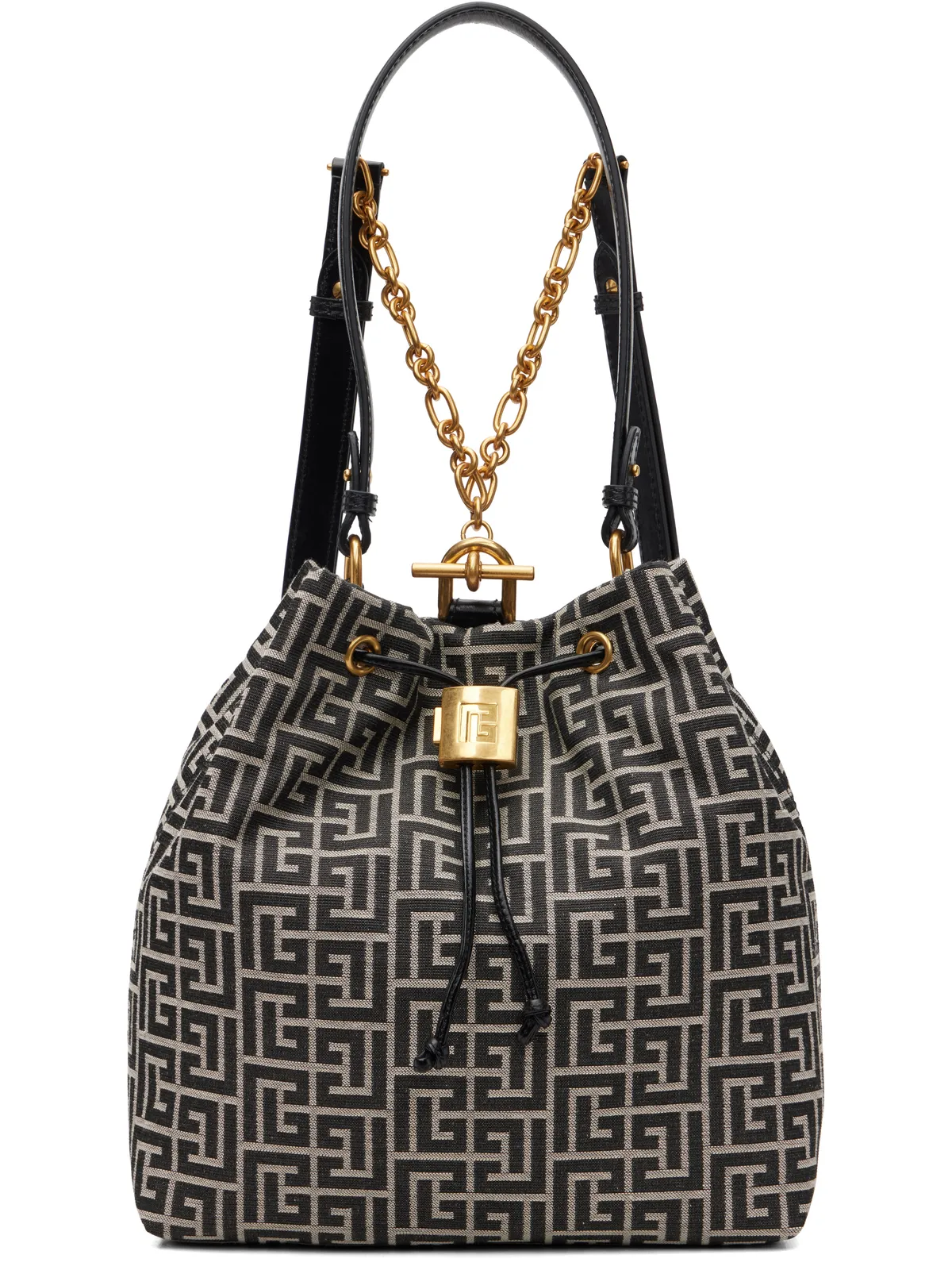 BALMAIN Pulse Monogram ジャカード バックパック - 画像1
