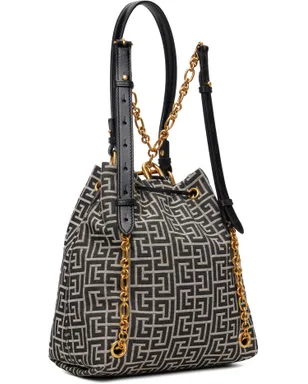 BALMAIN Pulse Monogram ジャカード バックパック - サムネイル3