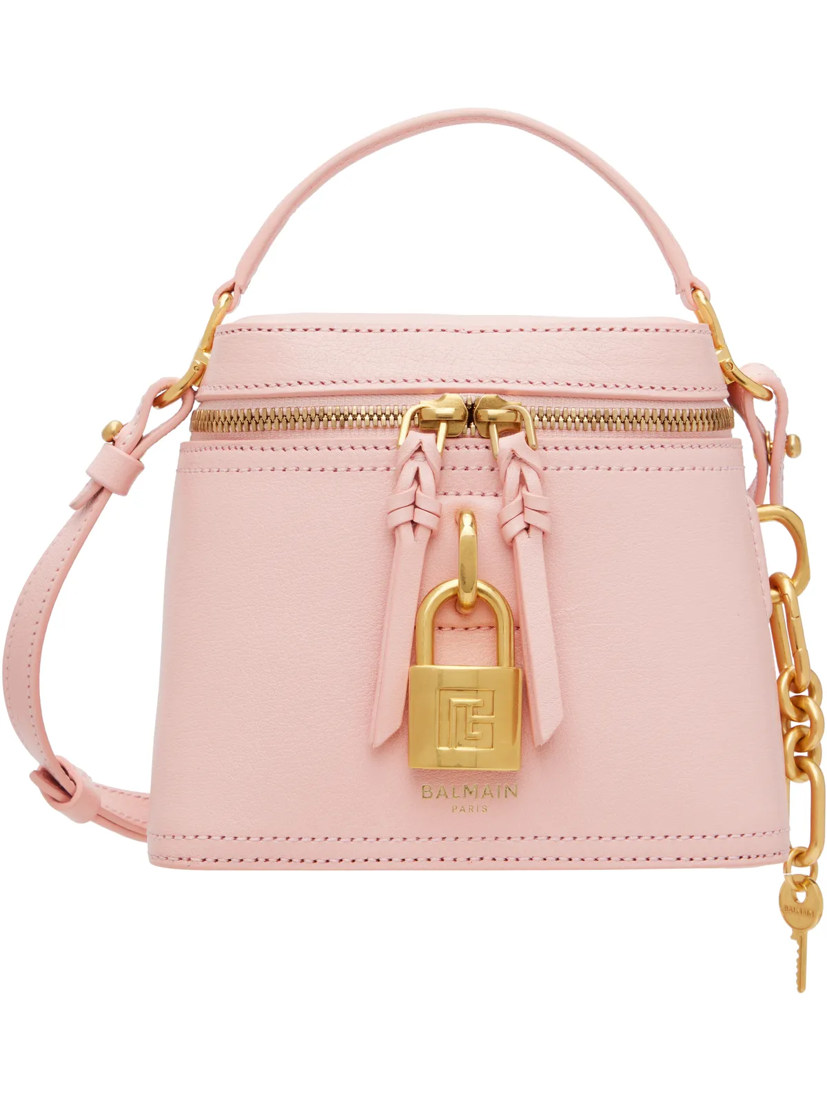 BALMAIN Pulse Vanity レザー バッグ - 画像1