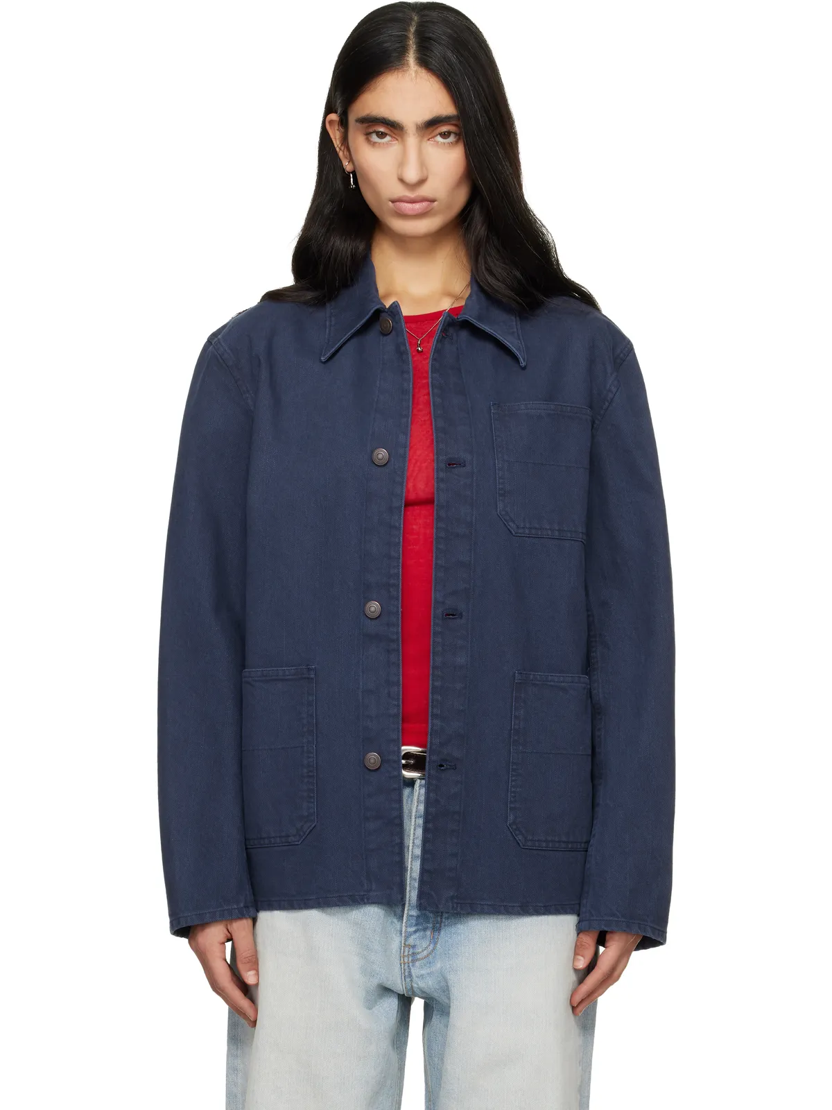 TONYWACK Garment Washed Cotton ユーティリティジャケット - 画像1