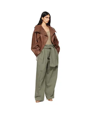 BALMAIN ラムスキン ボンバージャケット - サムネイル4