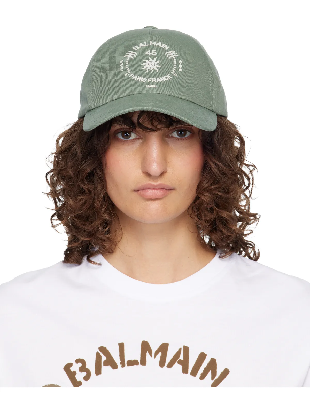 BALMAIN 'Balmain Paris' キャップ - 画像1