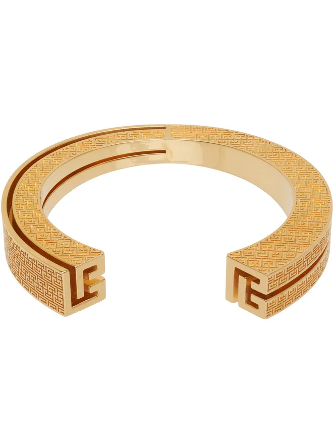 BALMAIN BALMAIN 3D PB バングルブレスレットの商品画像