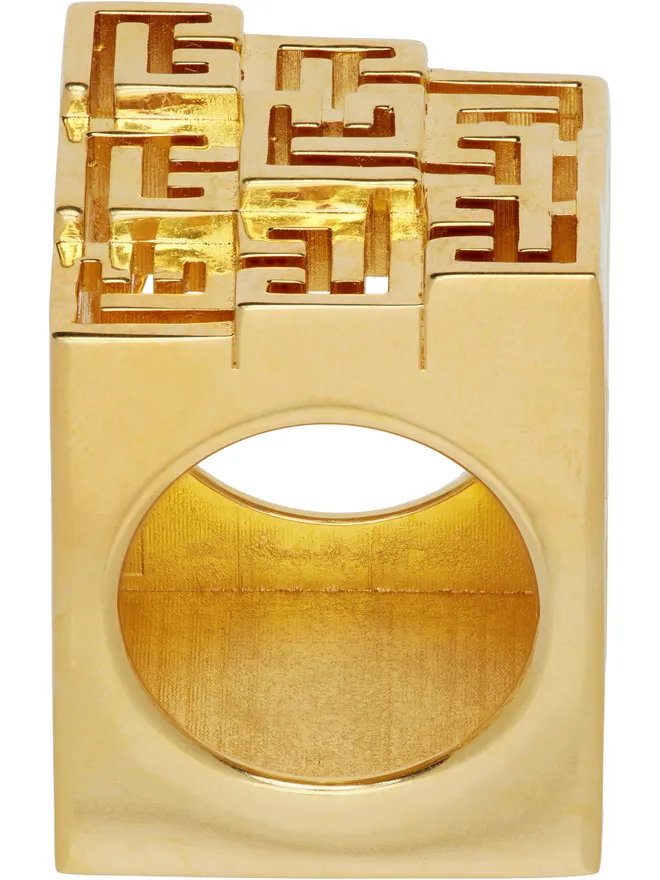 BALMAIN BALMAIN 3D Multi 'PB' リングの商品画像