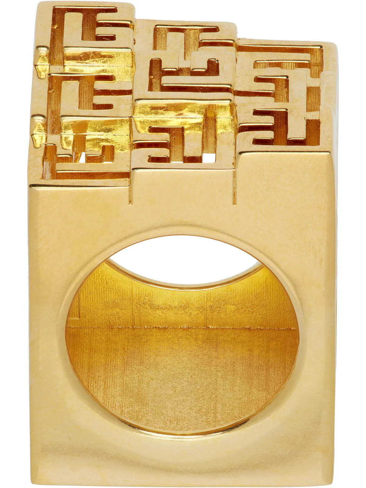 BALMAIN 3D Multi 'PB' リング - 画像1