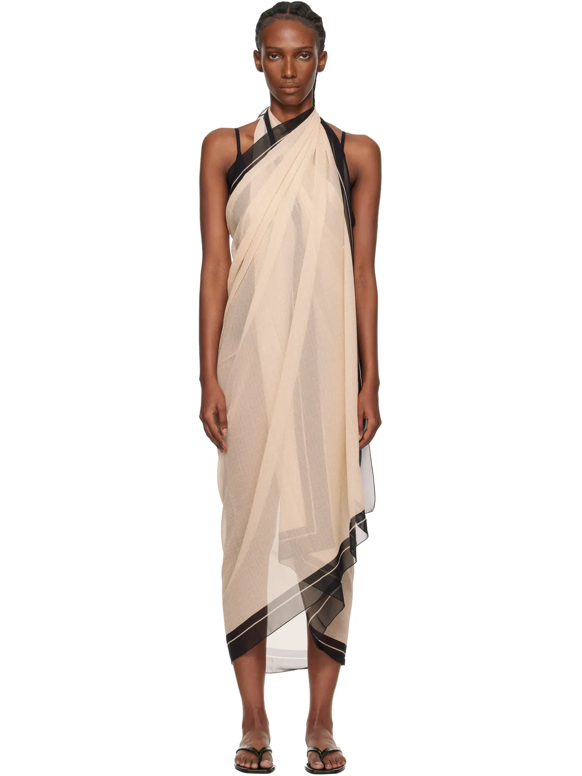 BALMAIN Pareo カバーアップ ワンピース - 画像1