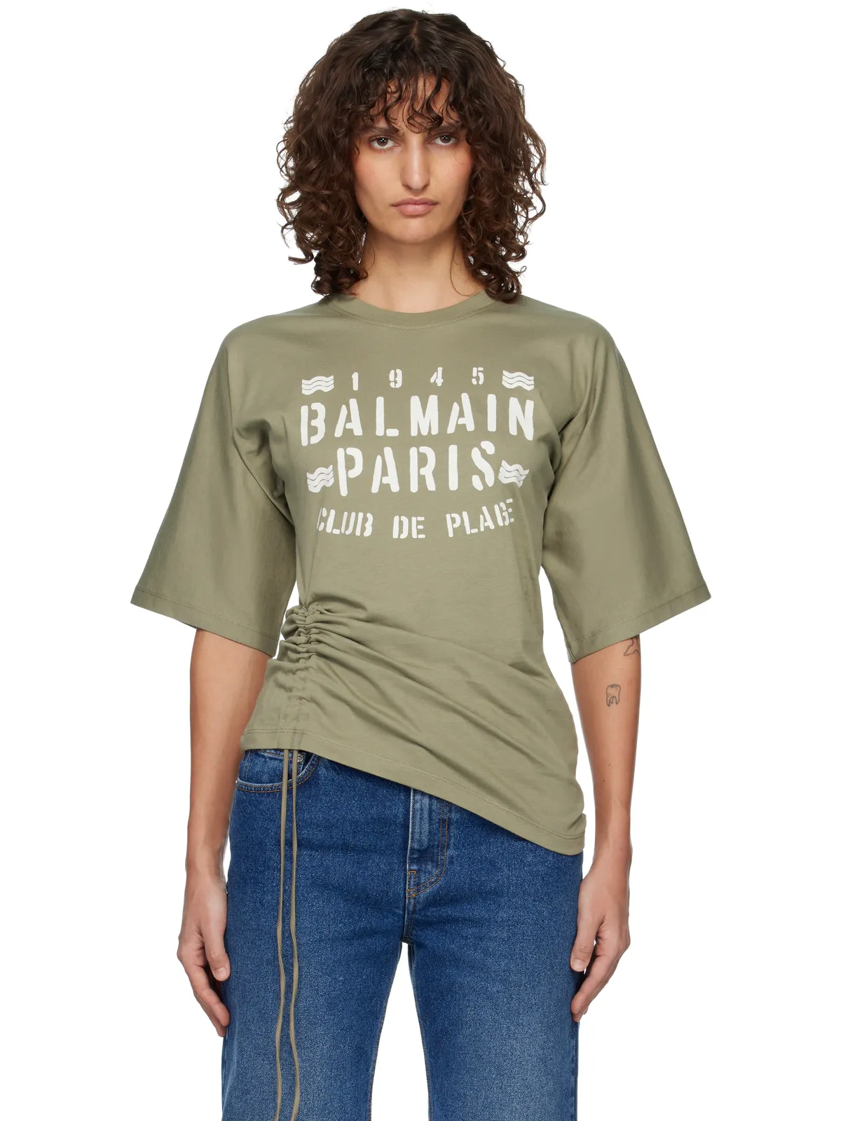 BALMAIN 'Balmain Club 45' ジャージ トップス - 画像1