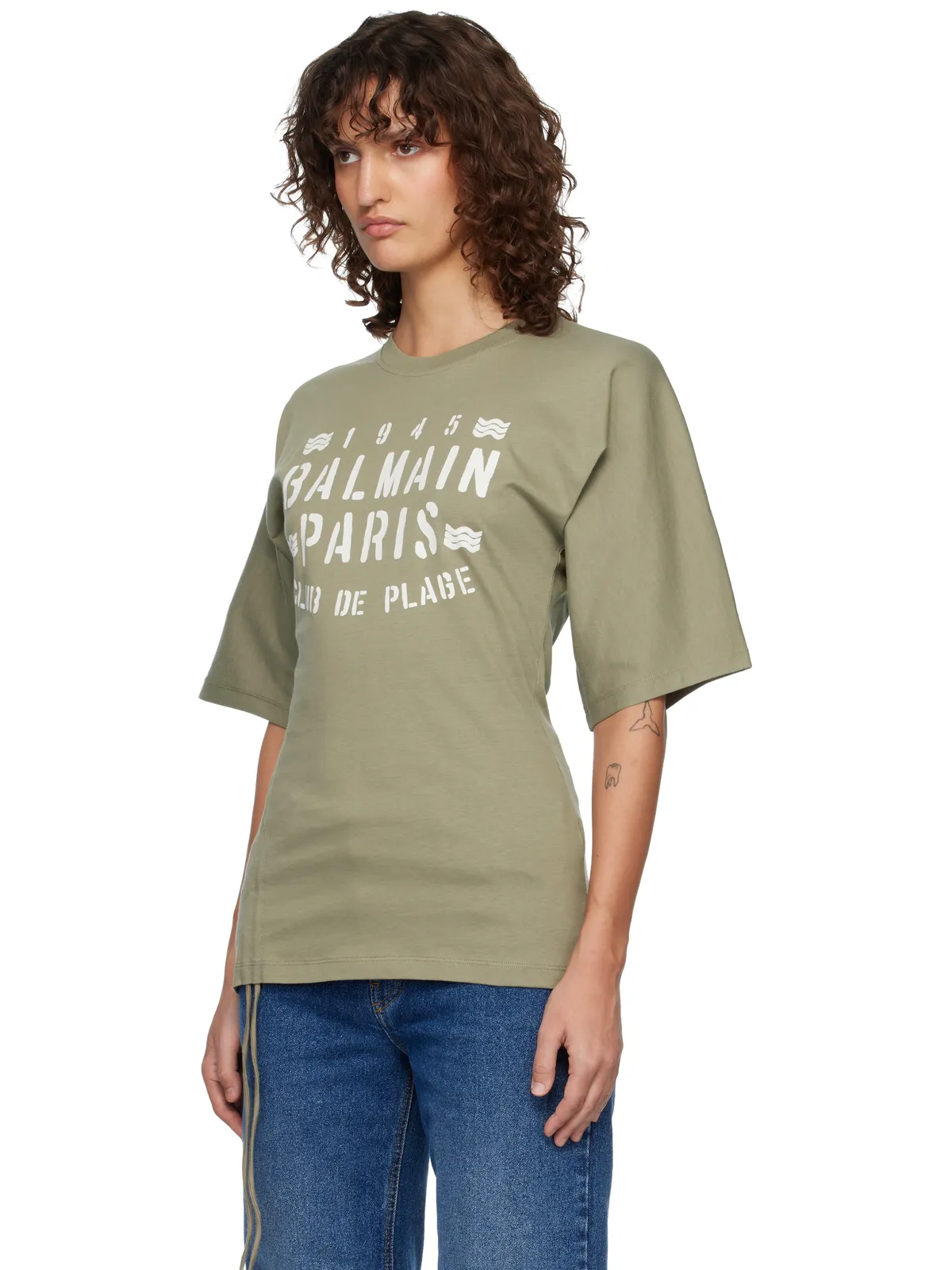 BALMAIN 'Balmain Club 45' ジャージ トップス - 画像4