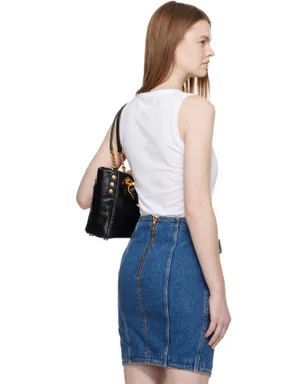 BALMAIN Relaxed 'Balmain Paris' Brush プリント タンクトップ - サムネイル3