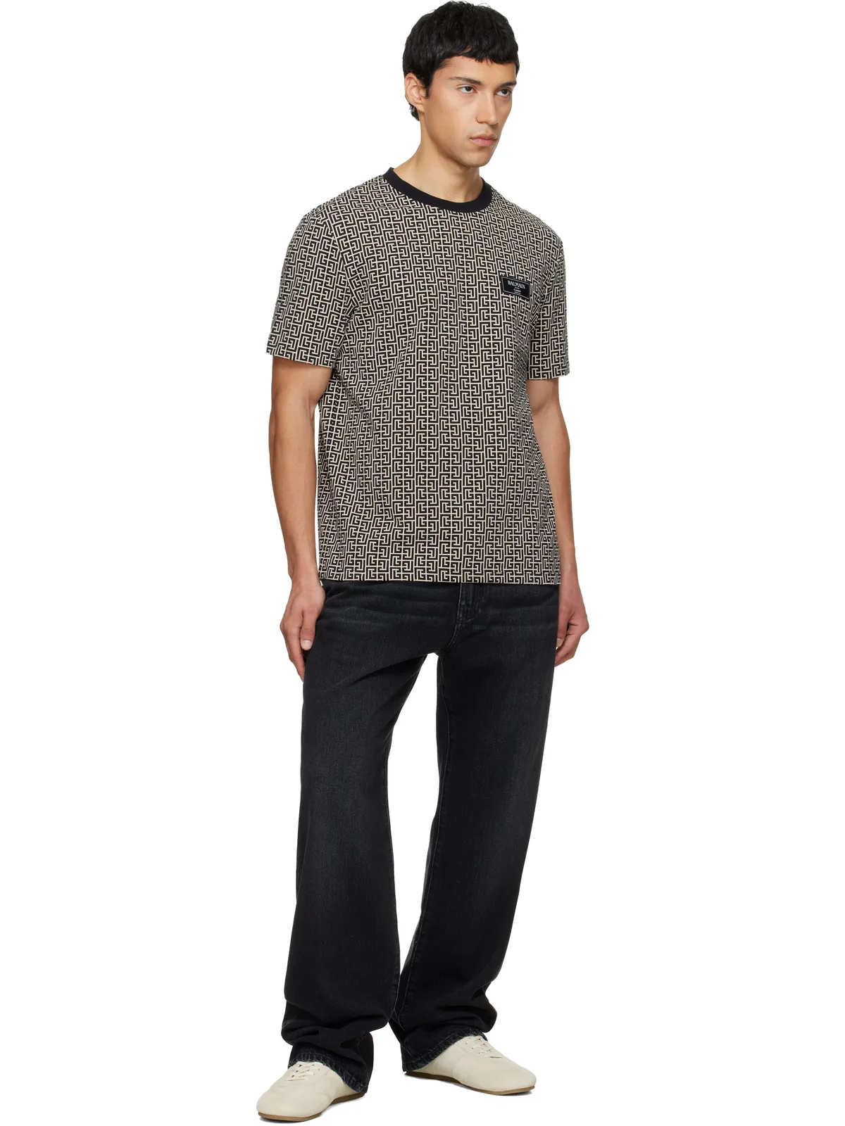 BALMAIN ルーズジーンズ - 画像4