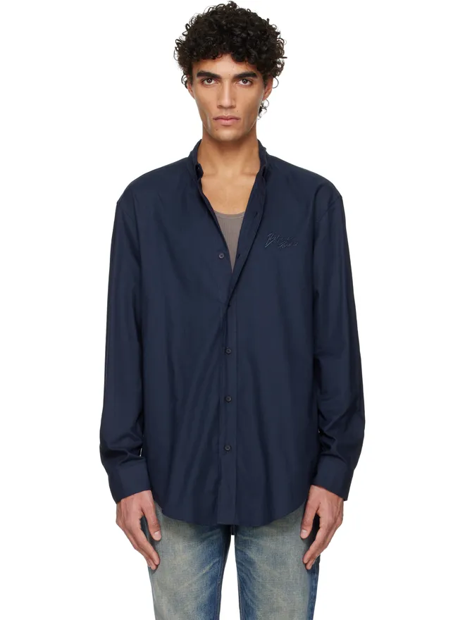 BALMAIN BALMAIN Reg コットン オックスフォード シャツの商品画像