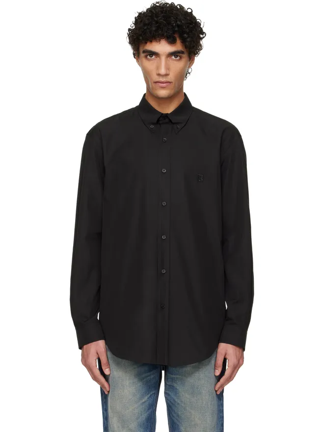 BALMAIN BALMAIN コットンポプリン シャツの商品画像
