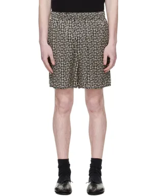 BALMAIN Monogram Pyjama ショートパンツ - サムネイル1
