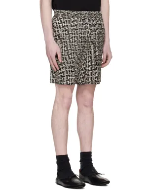 BALMAIN Monogram Pyjama ショートパンツ - サムネイル2