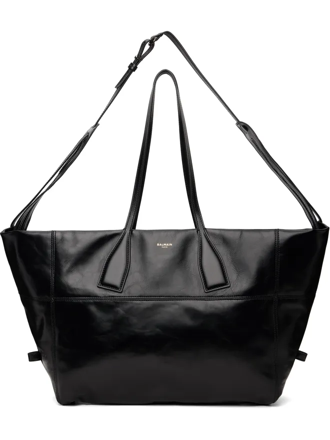 BALMAIN BALMAIN Track Zip カーフスキン トートバッグの商品画像