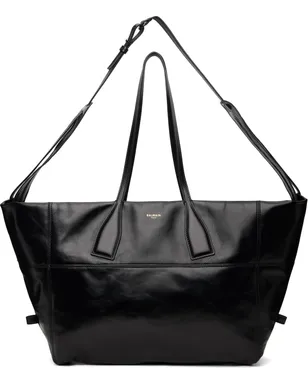 BALMAIN Track Zip カーフスキン トートバッグ - サムネイル1