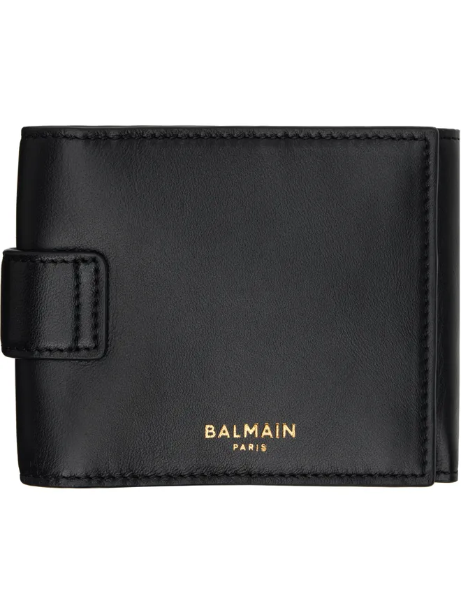 BALMAIN BALMAIN Pulse ラムスキン 三つ折り財布の商品画像