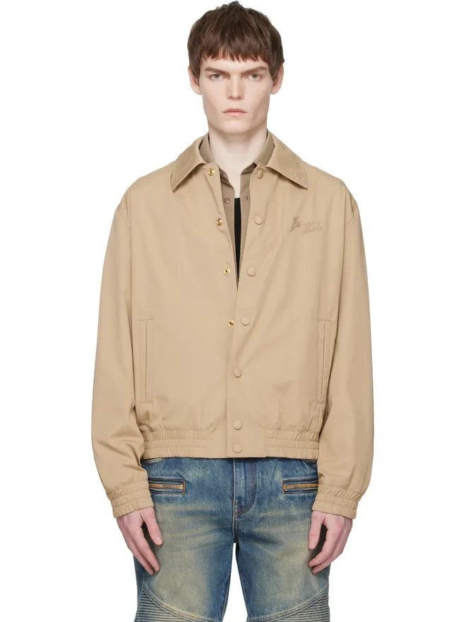 BALMAIN BALMAIN コットンツイル ボンバージャケットの商品画像