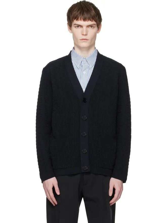 BALMAIN BALMAIN Monogram Vanise Knit カーディガンの商品画像