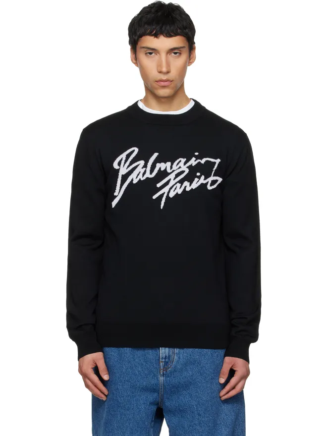 BALMAIN BALMAIN メリノウール プルオーバーの商品画像