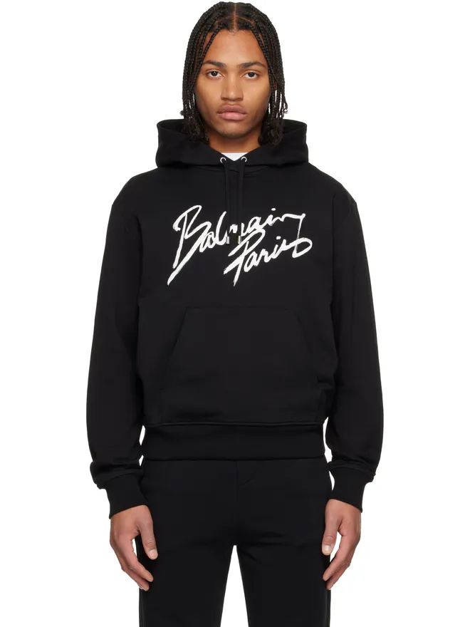 BALMAIN BALMAIN 'Balmain Paris' Writing フーディの商品画像