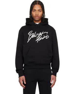 BALMAIN 'Balmain Paris' Writing フーディ - サムネイル1