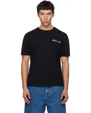 BALMAIN Embroidered 'Balmain' Signature Tシャツ - サムネイル1